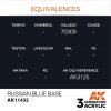 AK Interactive AK11432 Russian Blue Base 17ml